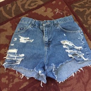 Jean shorts